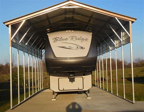 metal enclosure around destination rv|metal rv carports for sale.